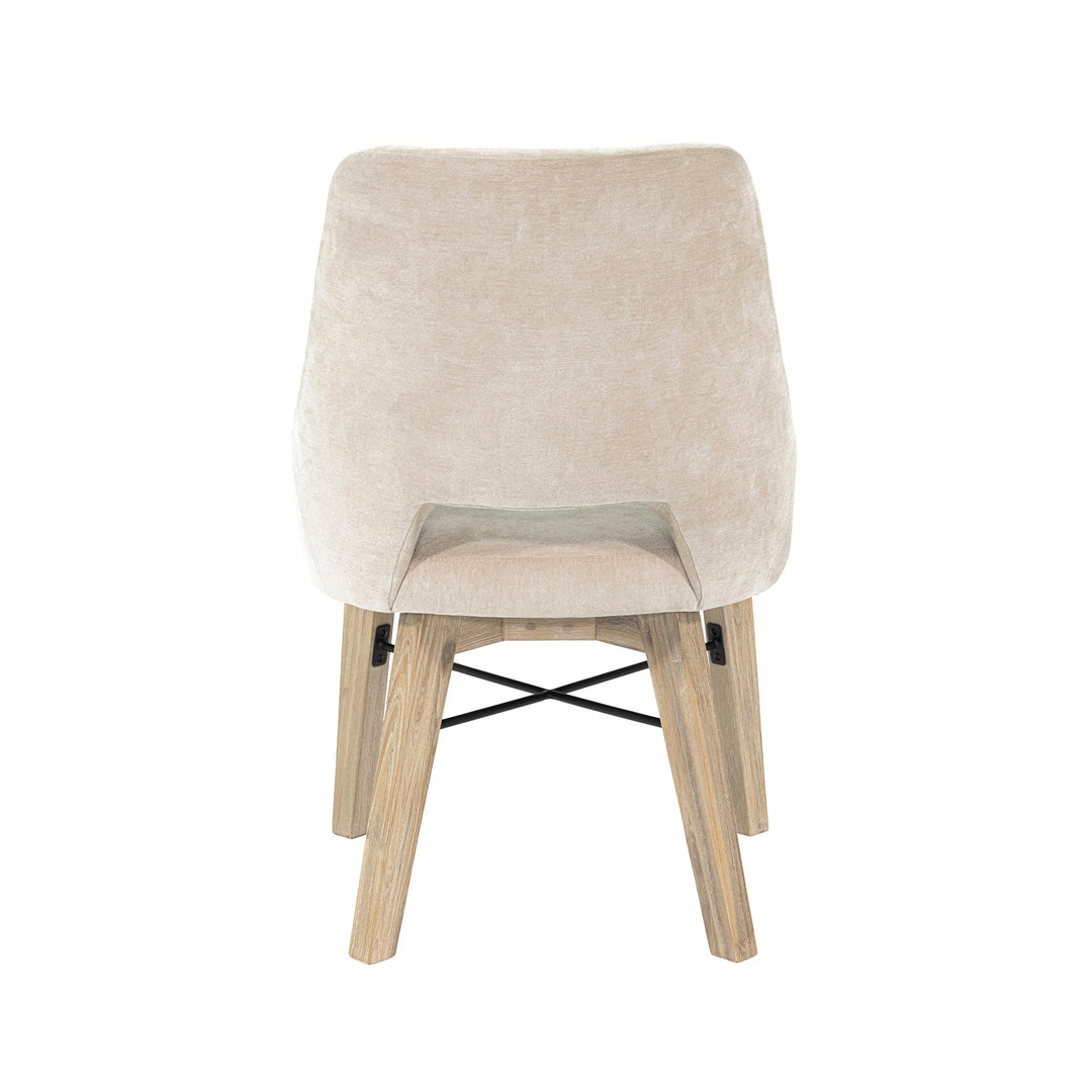 Gia Curved Dining Chair - dining chair by LH Imports - Whats New Furniture Portland OR