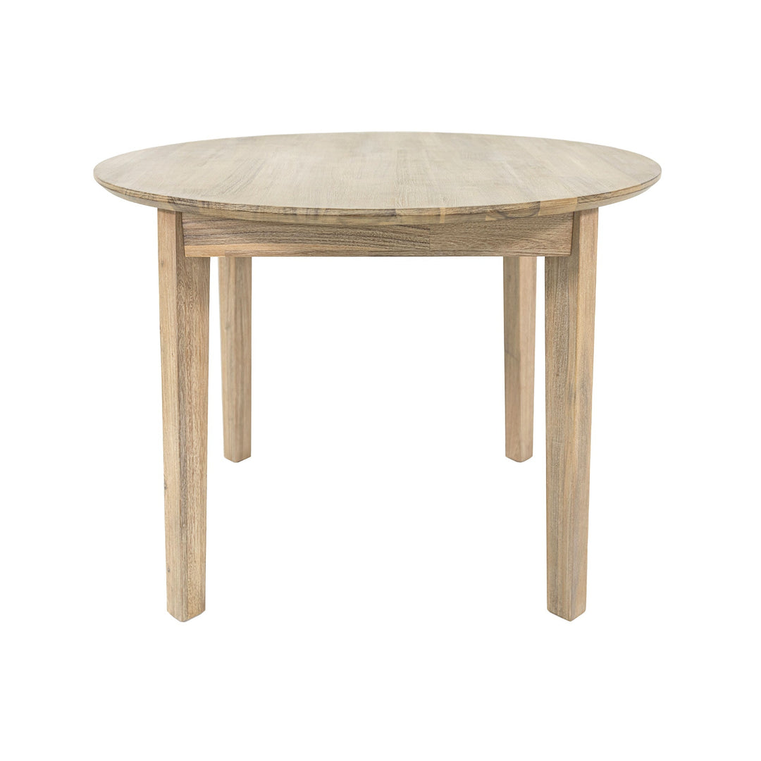 Gia Round Dining Table in Light Driftwood - dining table by LH Imports - Whats New Furniture Portland OR
