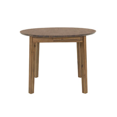 Gia Round Dining Table in Warm Pecan - dining table by LH Imports - Whats New Furniture Portland OR