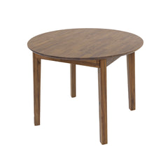 Gia Round Dining Table in Warm Pecan - dining table by LH Imports - Whats New Furniture Portland OR