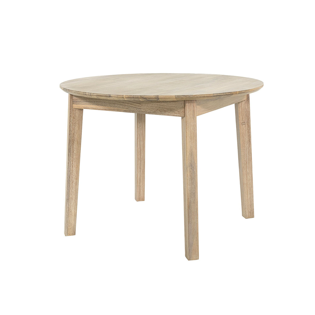 Gia Round Dining Table - Light Driftwood - Whats New Furniture Portland OR