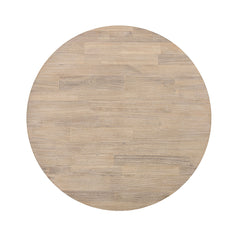Gia Round Dining Table - Light Driftwood - Whats New Furniture Portland OR