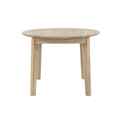 Gia Round Dining Table - Light Driftwood - Whats New Furniture Portland OR
