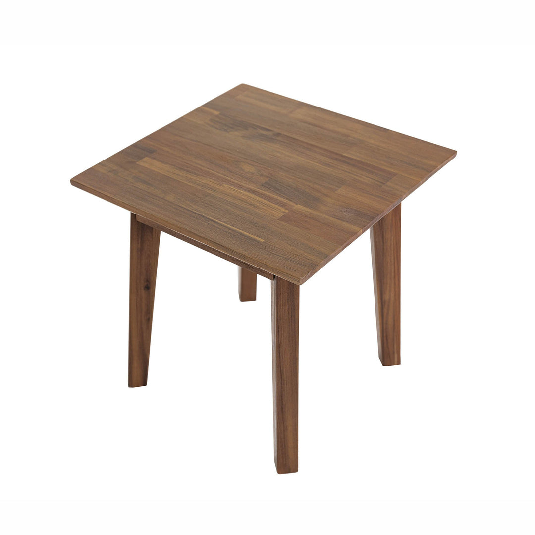 Gia Side Table in Warm Pecan - side table by LH Imports - Whats New Furniture Portland OR
