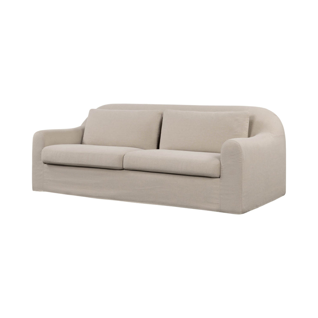 Harper Slipcover Sofa in Linen Malt - Whats New Furniture Portland