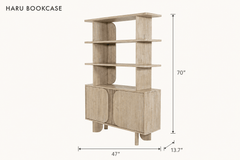 Haru Bookcase dimensions - What&