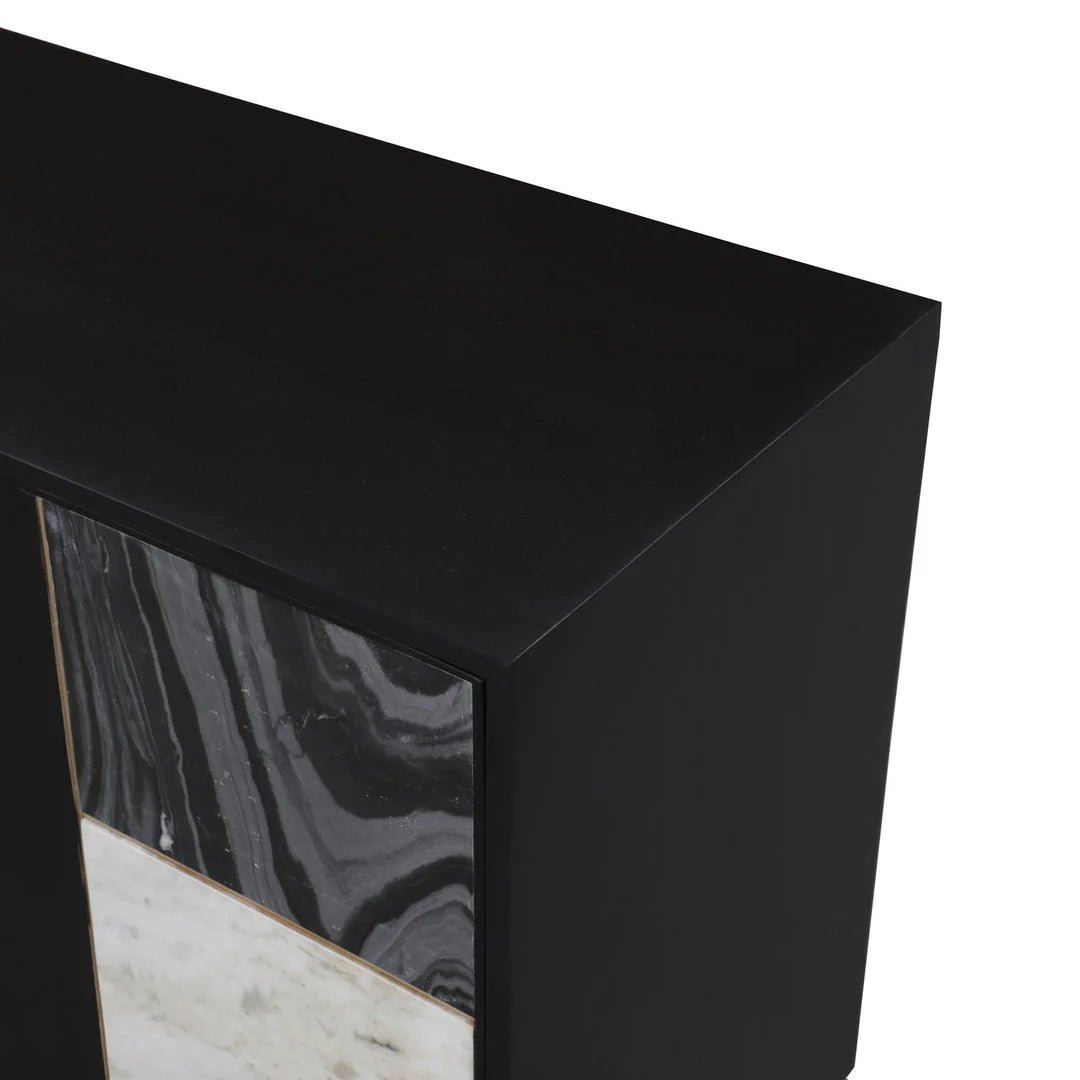Hexa Black Fossil Sideboard - Whats New Furniture - Portland, Oregon