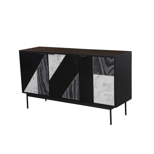 Hexa Black Fossil Sideboard - Whats New Furniture - Portland, Oregon