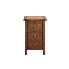 Irish Coast 3 Drawer Nightstand in African Dusk - nightstand by LH Imports - Whats New Furniture Portland OR