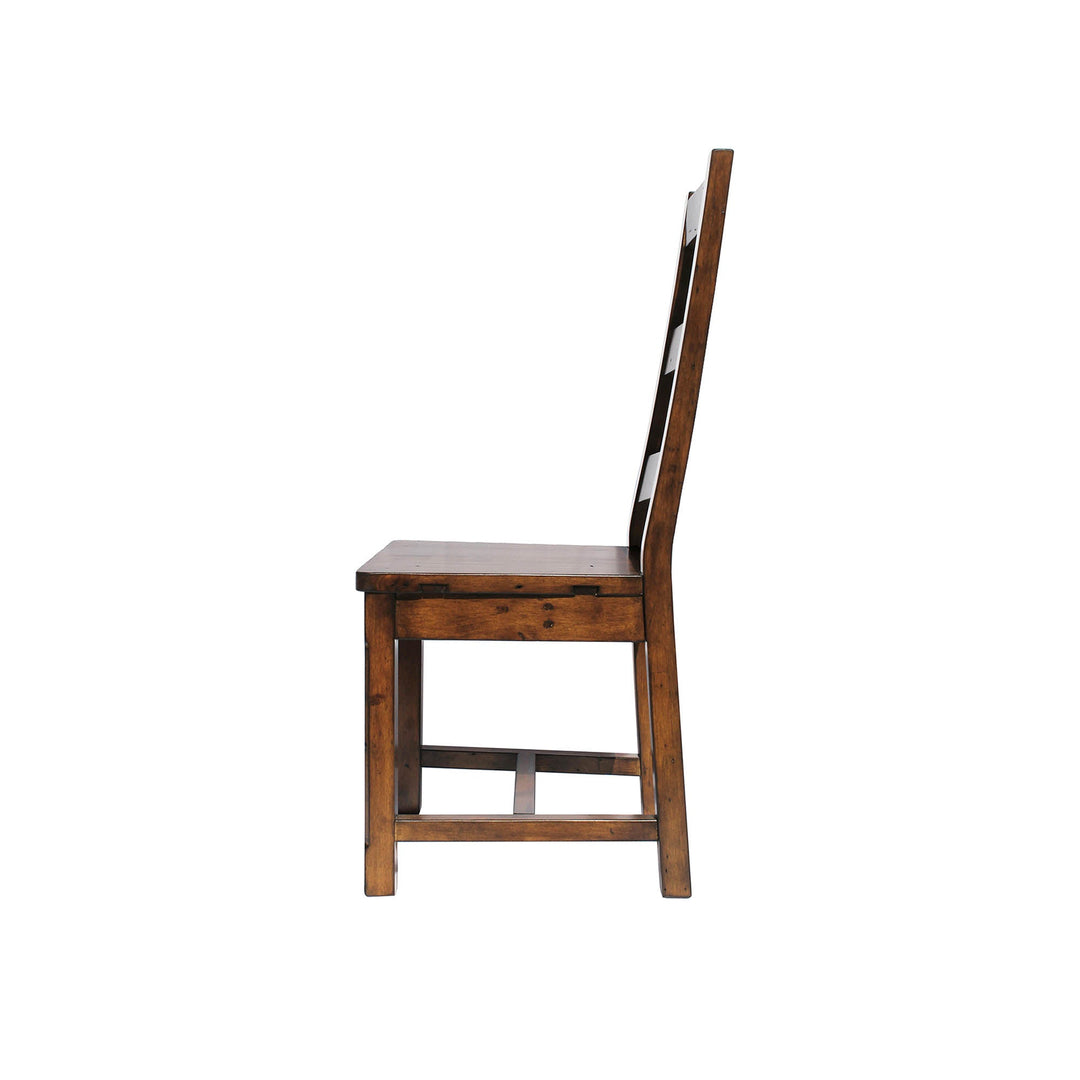 Irish Coast Ladder Back Dining Chair in African Dusk - dining chair by LH Imports - Whats New Furniture Portland OR
