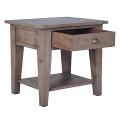 Irish Coast Side Table in Sundried - side table by LH Imports - Whats New Furniture Portland OR