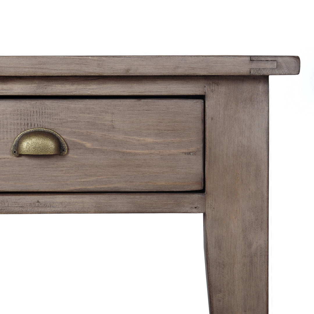Irish Coast Side Table in Sundried - side table by LH Imports - Whats New Furniture Portland OR