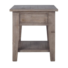 Irish Coast Side Table in Sundried - side table by LH Imports - Whats New Furniture Portland OR