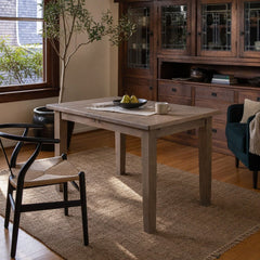 Irish Coast Small Extension Dining Table in Sundried styled in Portland Ladd&