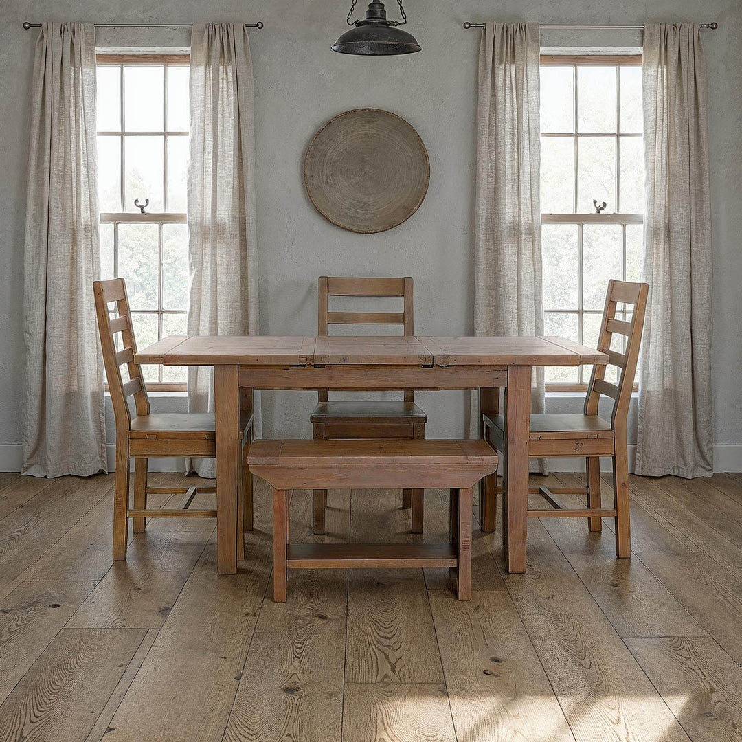 Irish Coast Small Extension Dining Table (47"/62") - Sundried - Whats New Furniture Portland OR