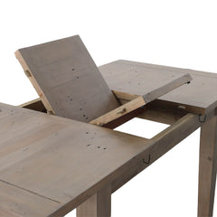 Irish Coast Small Extension Dining Table in Sundried - dining table by LH Imports - Whats New Furniture Portland OR