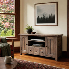 Irish Coast Small Media Unit in Sundried styled in Portland Ladd&