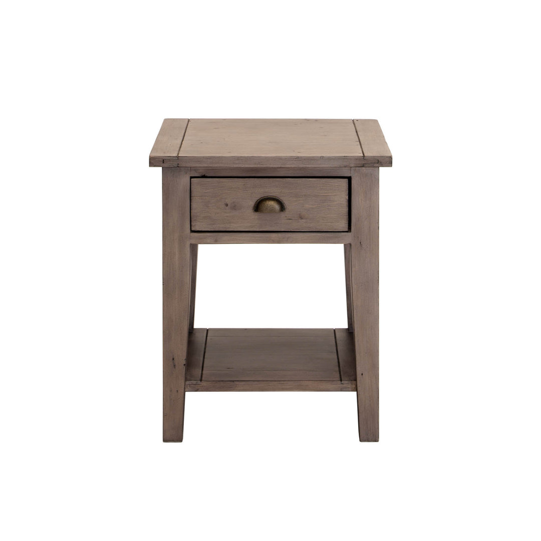 Irish Coast Small Side Table in Sundried - side table by LH Imports - Whats New Furniture Portland OR