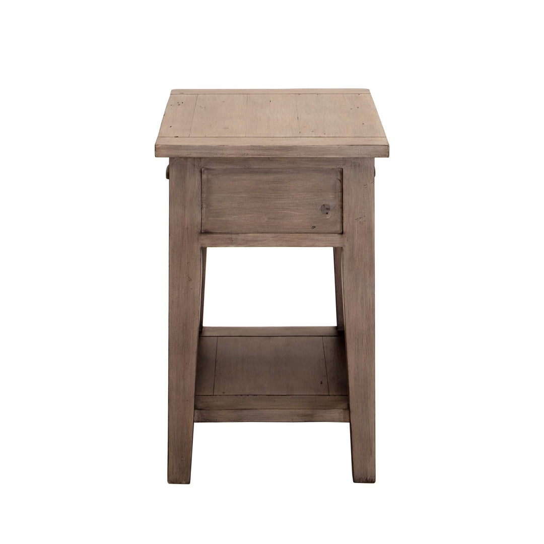 Irish Coast Small Side Table in Sundried - side table by LH Imports - Whats New Furniture Portland OR