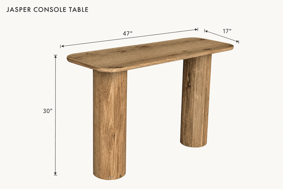 Jasper Console Table dimensions - What&