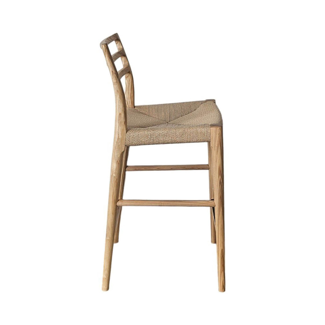 Java Bar Stool in Natural - counter stool by LH Imports - Whats New Furniture Portland OR