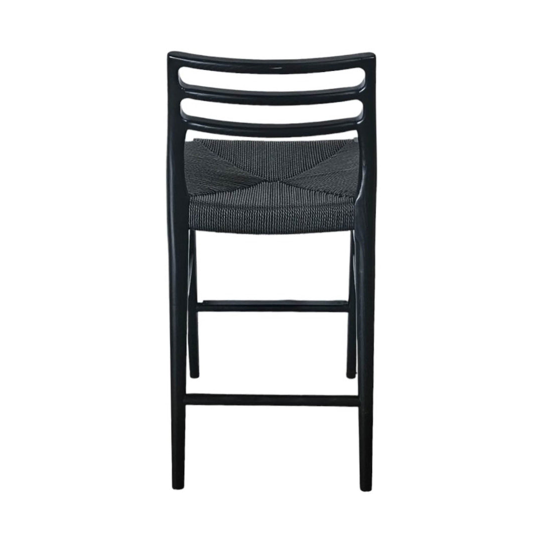 Java Narrow Counter Stool in Black - counter stool by LH Imports - Whats New Furniture Portland OR