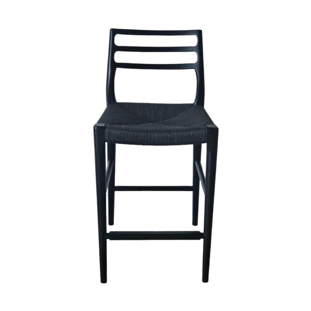 Java Narrow Counter Stool in Black - counter stool by LH Imports - Whats New Furniture Portland OR