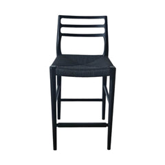 Java Narrow Counter Stool in Black - counter stool by LH Imports - Whats New Furniture Portland OR