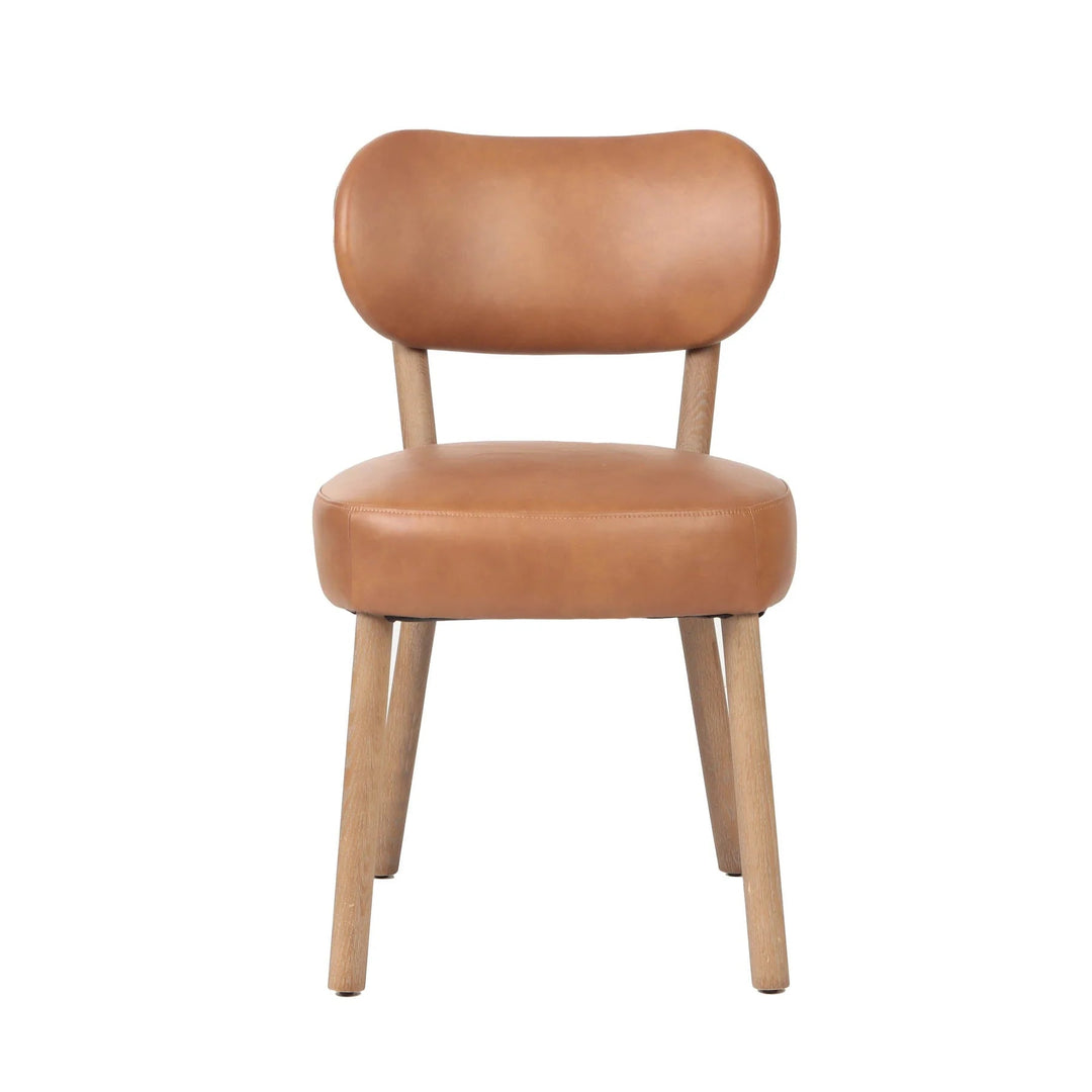 Jesse Leather Dining Chair - Whats New Furniture - Portland, Oregon