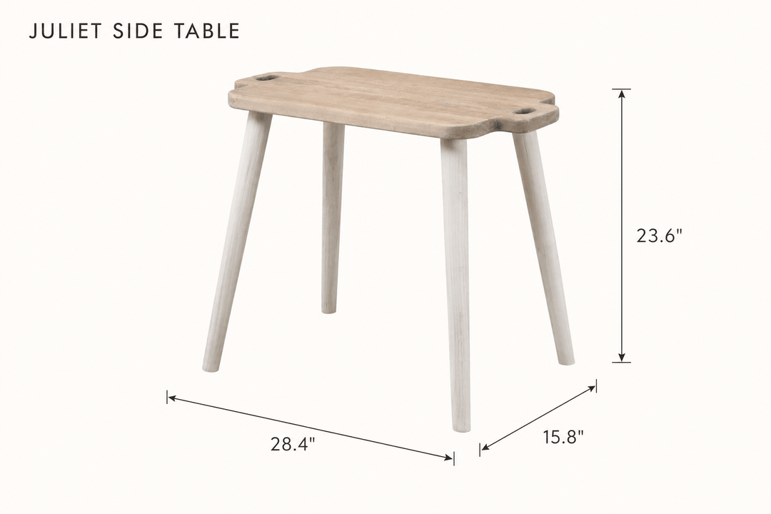 Juliet Side Table dimensions - What&