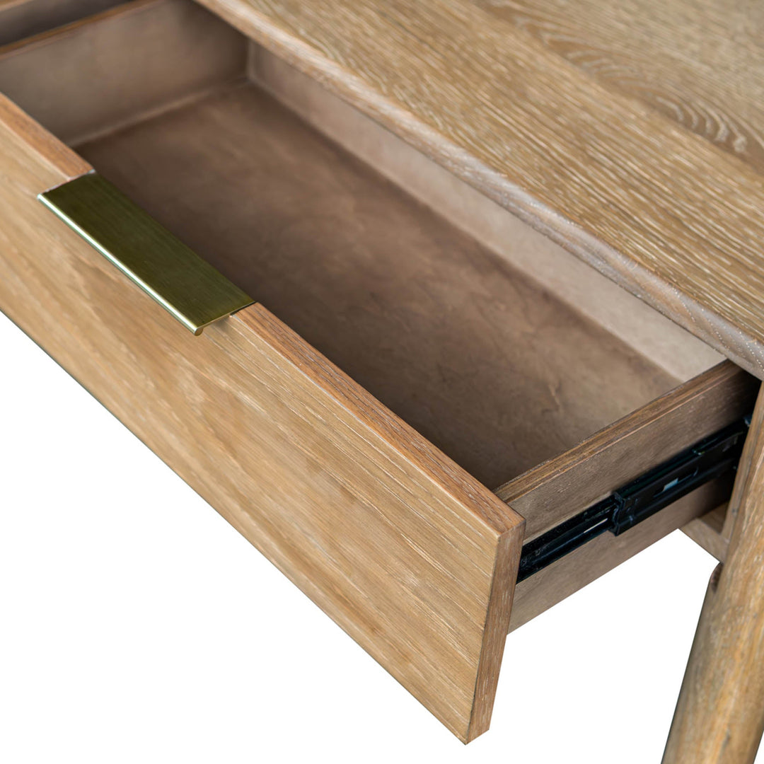 Kamelia Console Table in Sand - console table by LH Imports - Whats New Furniture Portland OR