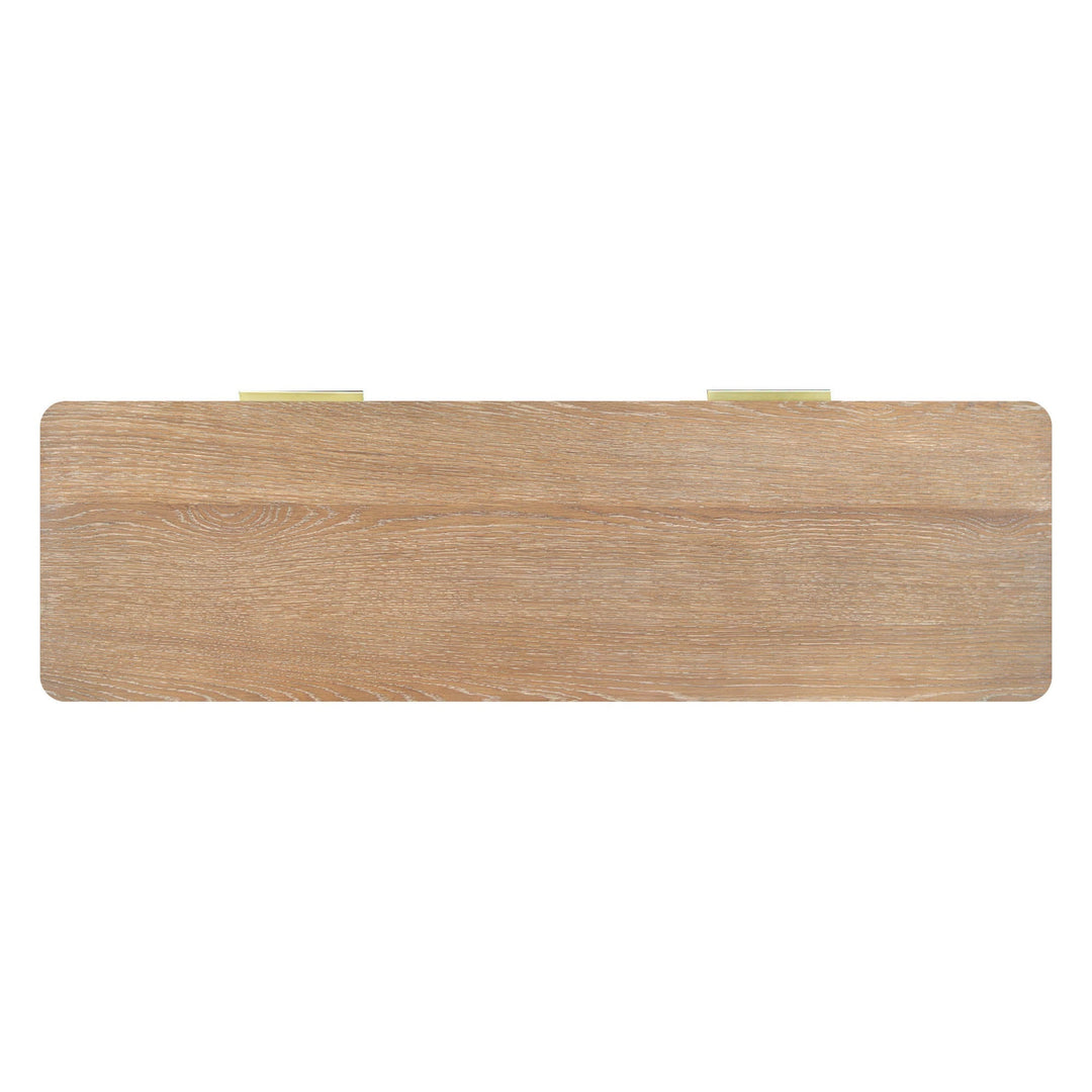 Kamelia Console Table in Sand - console table by LH Imports - Whats New Furniture Portland OR