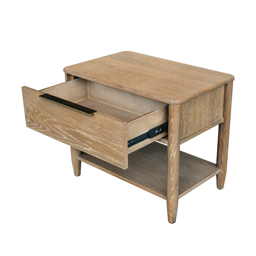 Kamelia Nightstand in Sand - nightstand by LH Imports - Whats New Furniture Portland OR