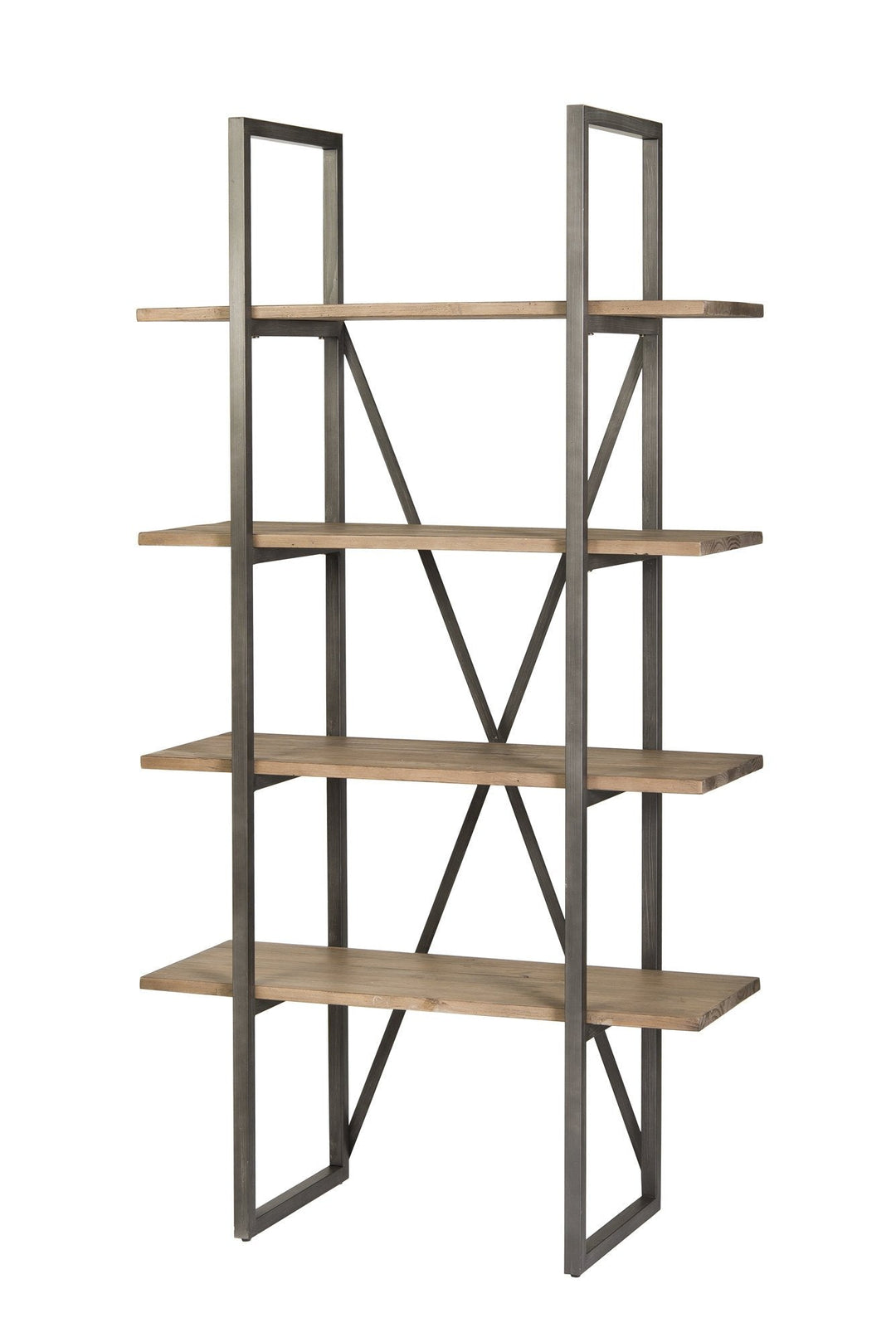 Kenya Small Rack in Salvaged Grey - bookcase by LH Imports - Whats New Furniture Portland OR