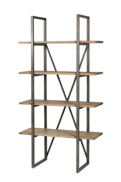 Kenya Small Rack in Salvaged Grey - bookcase by LH Imports - Whats New Furniture Portland OR