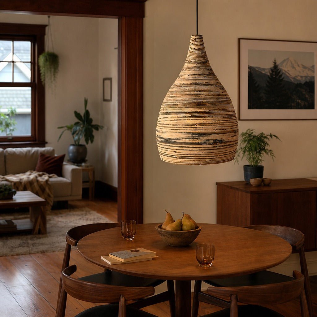Lago Chandelier styled in Portland Ladd&