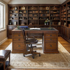 Lifestyle Double Desk - Whats New Furniture Portland OR
