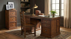Lifestyle Double Desk - Whats New Furniture Portland OR