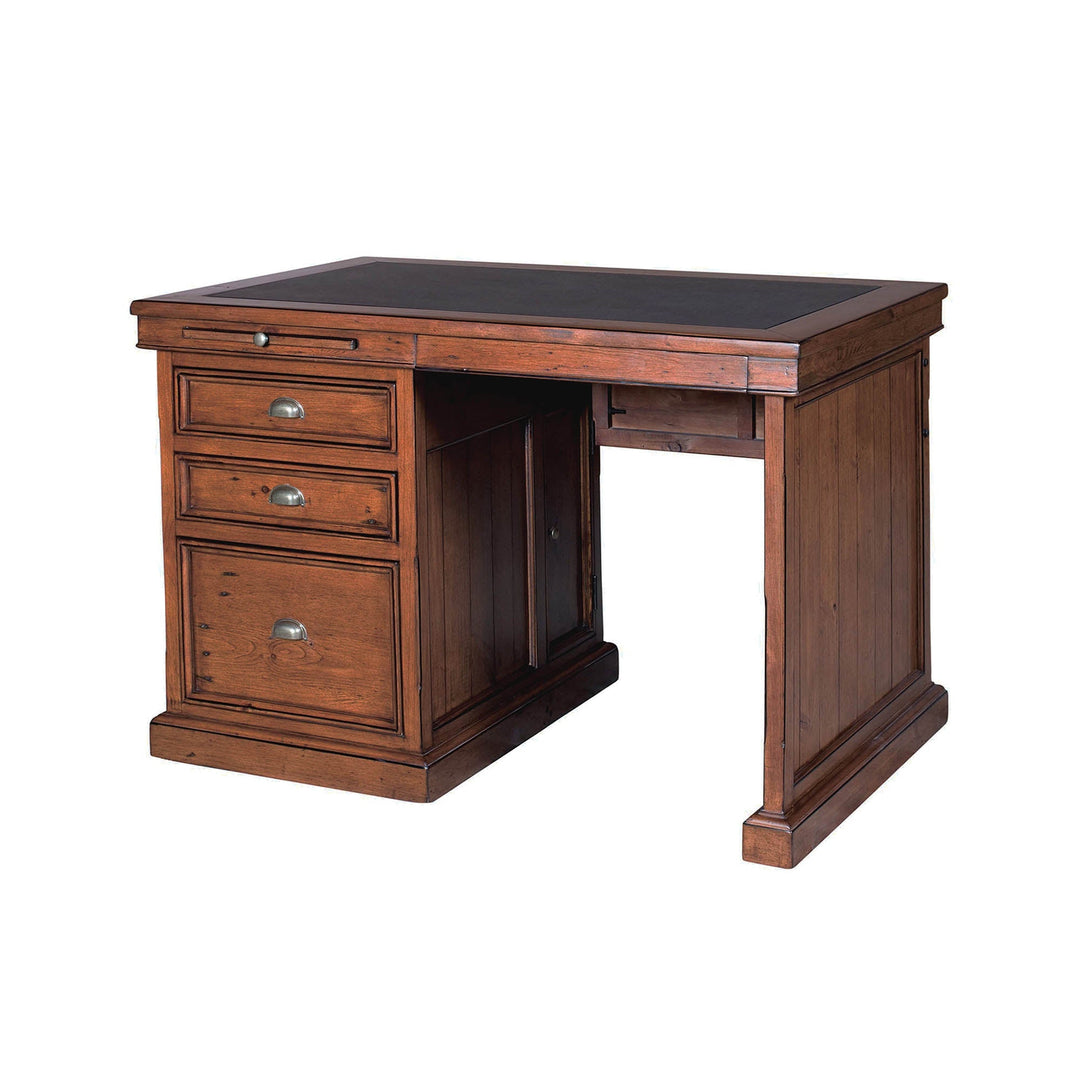Lifestyle Single Desk in African Dusk - desk by LH Imports - Whats New Furniture Portland OR