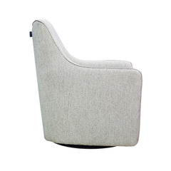 Lilith Swivel Chair in Woven Linen - accent chair by LH Imports - Whats New Furniture Portland OR