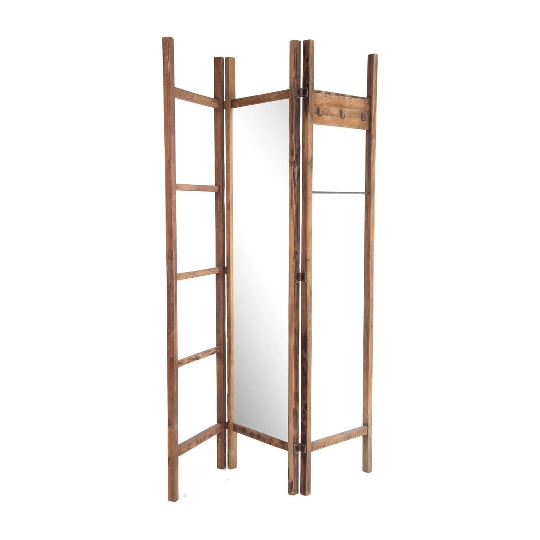 Lincoln Multi-Use Hanger - side angle - mid-century modern entryway furniture - Whats New Furniture Portland OR
