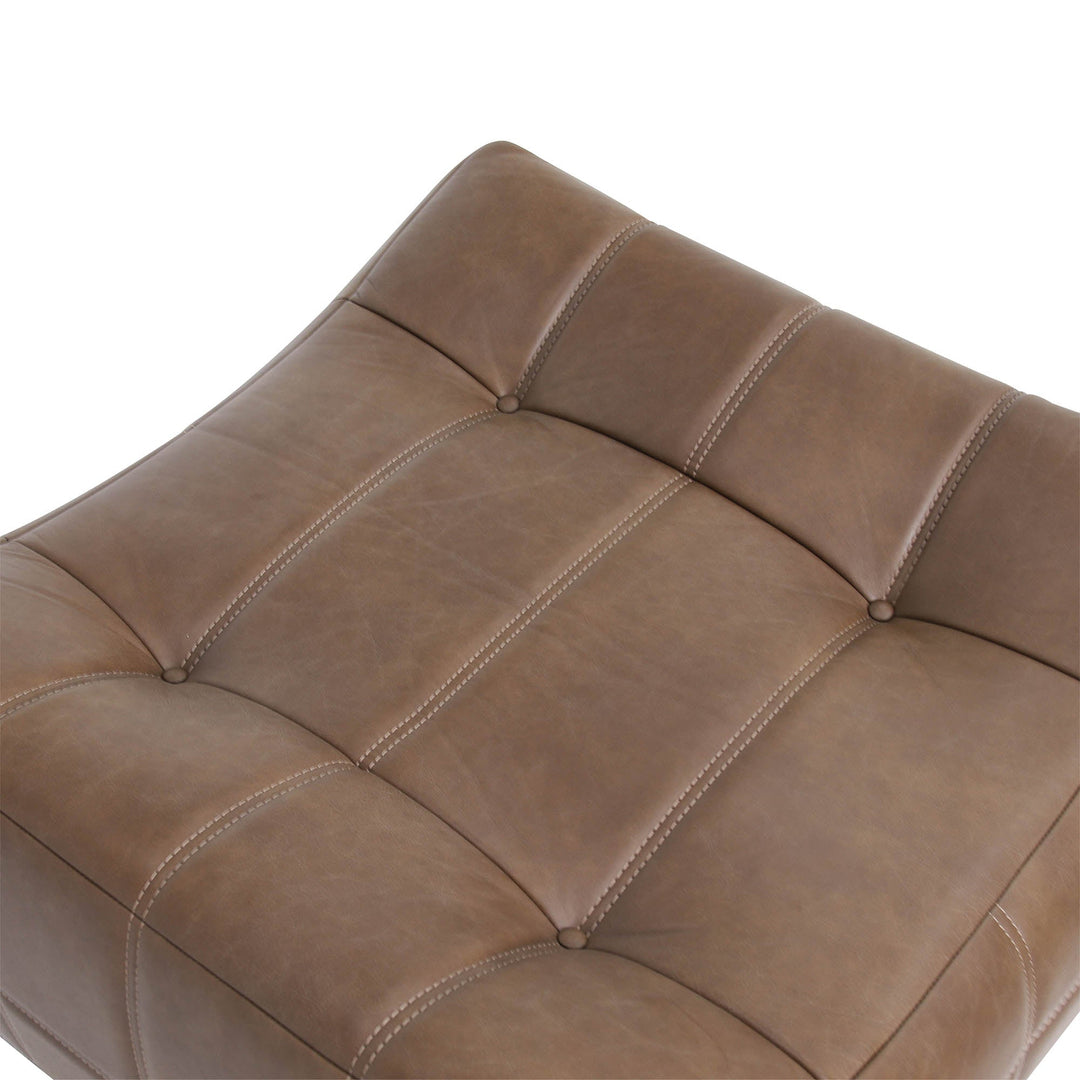 Linear Ottoman in Antique Sienna - ottoman by LH Imports - Whats New Furniture Portland OR