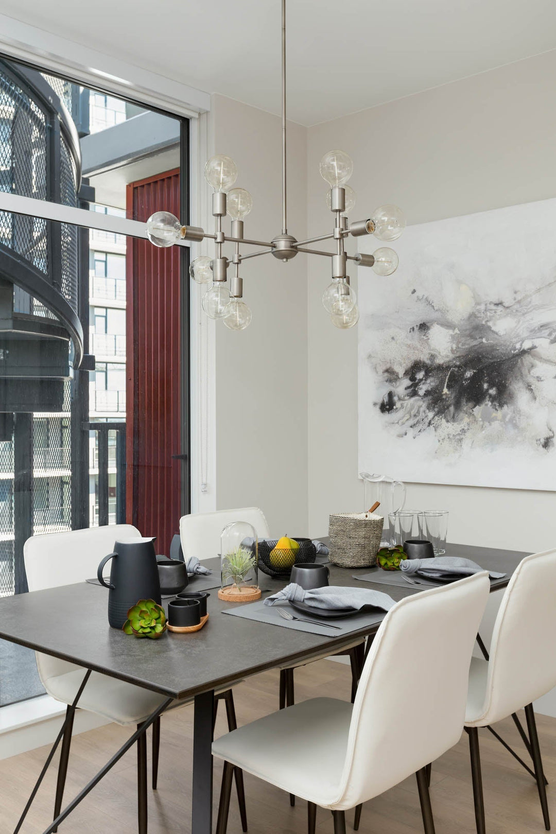 Luca Dining Chair - Fox White - Whats New Furniture Portland OR