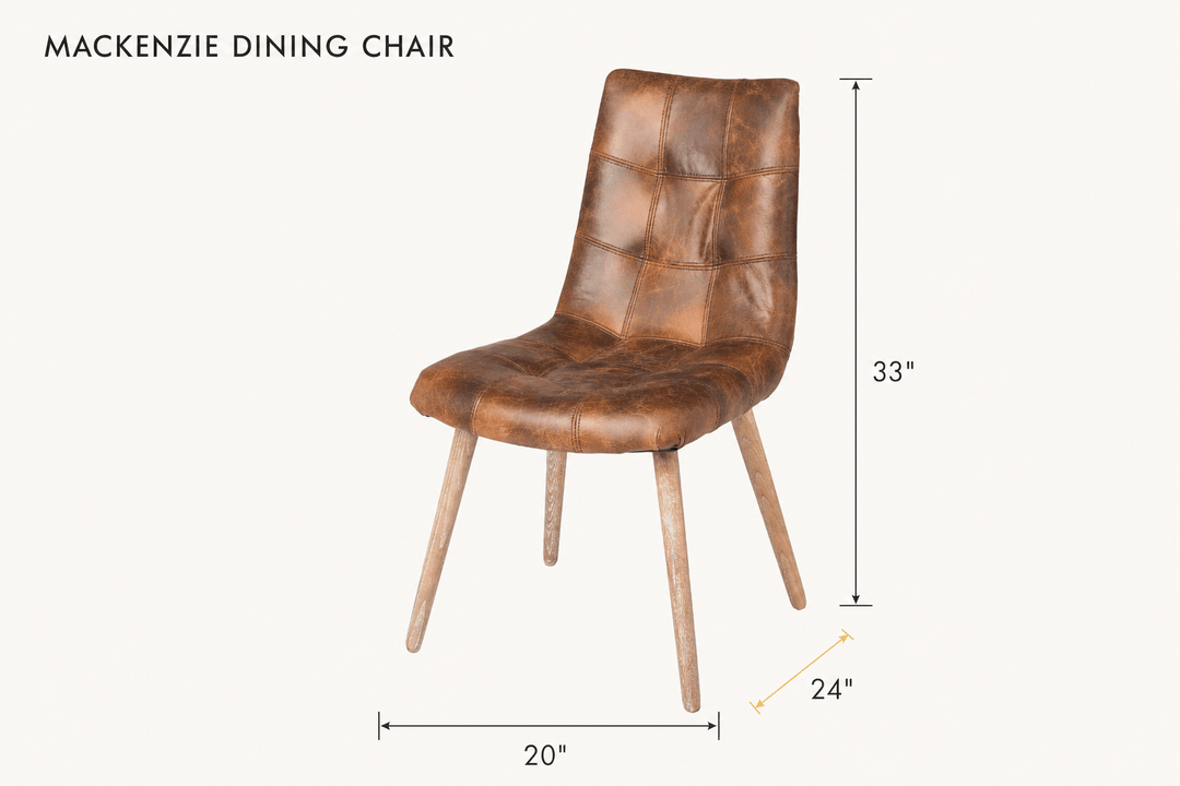 Mackenzie Dining Chair dimensions - What&