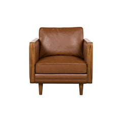 Mandalay Club Chair in Vegan Nut - accent chair by LH Imports - Whats New Furniture Portland OR