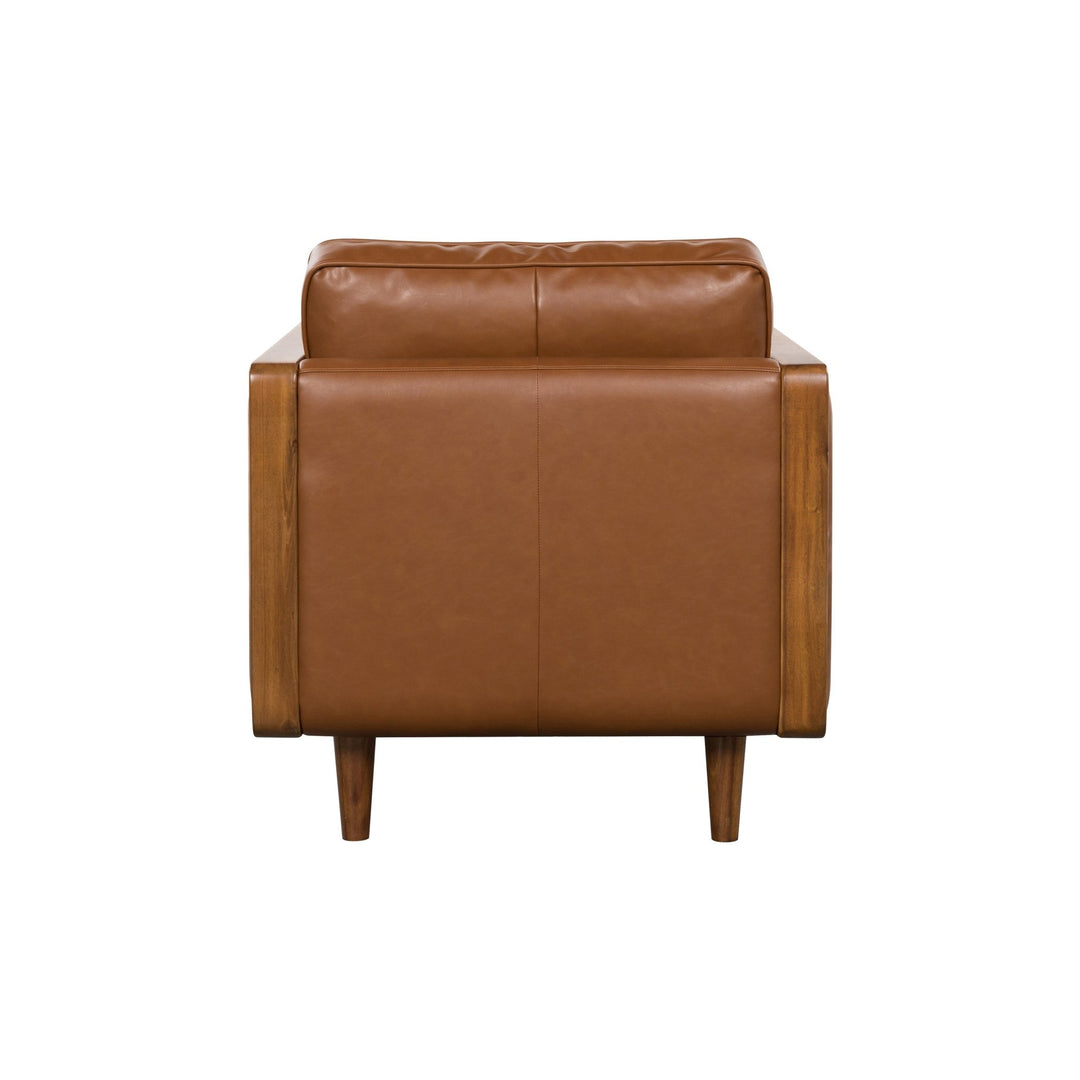 Mandalay Club Chair in Vegan Nut - accent chair by LH Imports - Whats New Furniture Portland OR