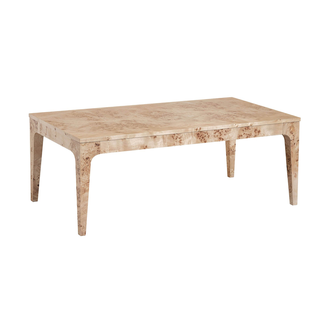 Mappa Coffee Table in Light Burl - Whats New Furniture Portland