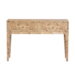 Mappa Console Table - Light Burl - Whats New Furniture Portland OR