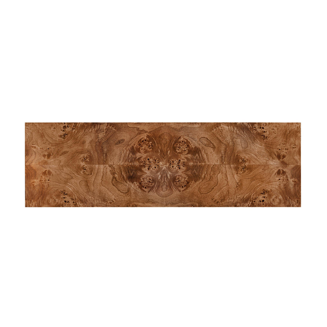 Mappa Console Table in Dark Burl - console table by LH Imports - Whats New Furniture Portland OR