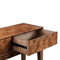 Mappa Console Table in Dark Burl - console table by LH Imports - Whats New Furniture Portland OR